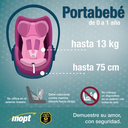Liberia Airport Shuttle car seat policy.