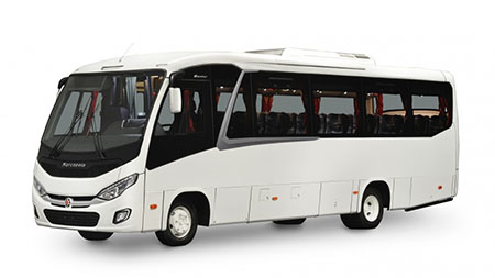 Shuttle for 16 to 25 passengers (Marcopolo Senior)